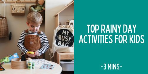 Top Rainy Days Activities for Kids this Summer