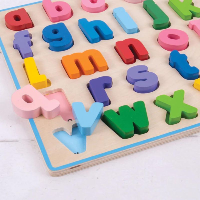 Bigjigs - Chunky Lowercase Alphabet Puzzle