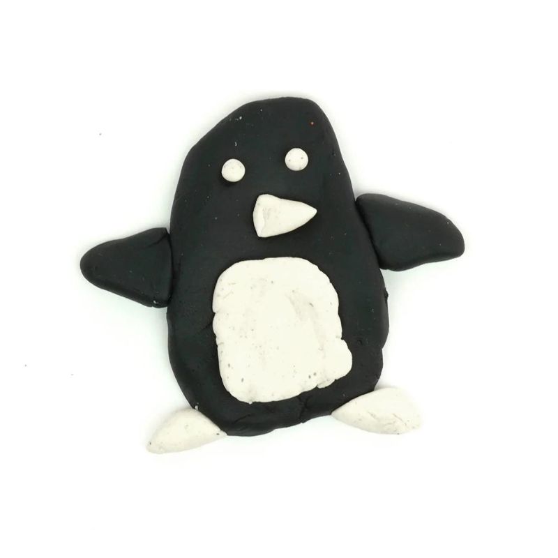 Land Of Dough Mini Pot - Black Penguin