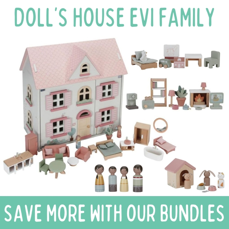 Little Dutch Doll's House Bundle - Evi Family