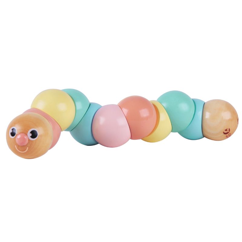 Classic World Wooden Caterpillar Pastel