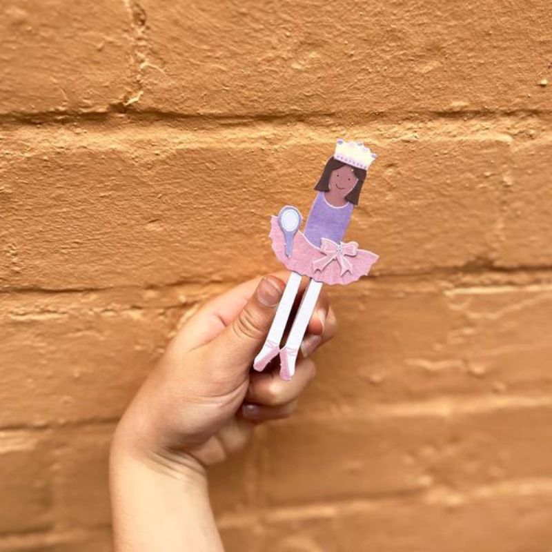 Cotton Twist Make Your Own Ballerina Peg Doll Kit