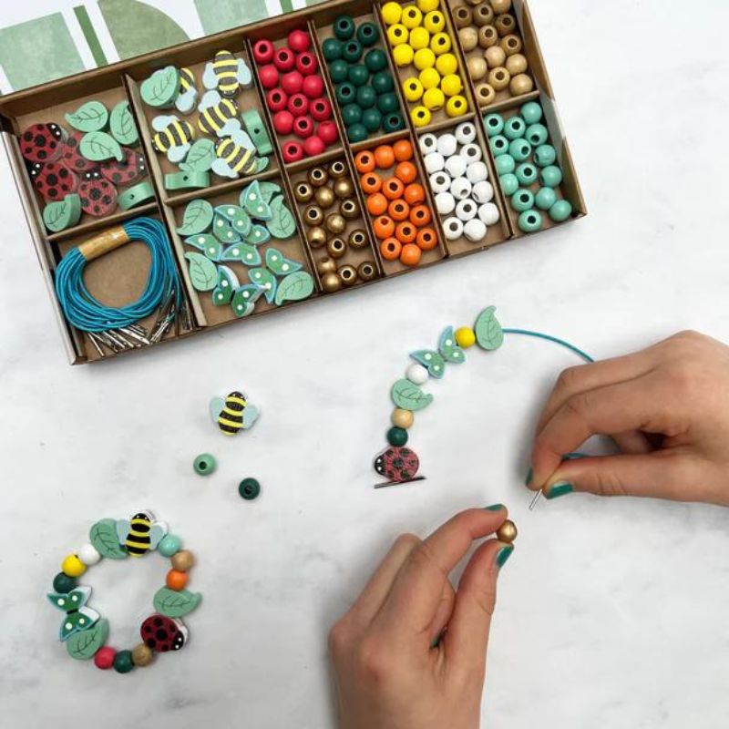 Cotton Twist Bracelet Making Kit - Minibeast