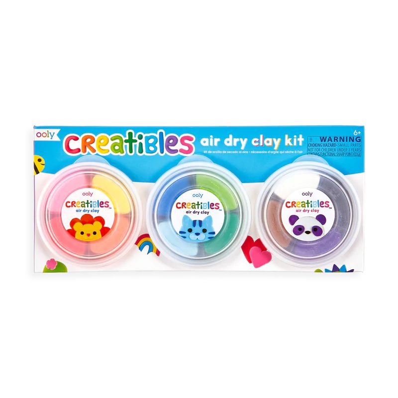 Ooly Creatibles DIY Air Dry Clay Kit