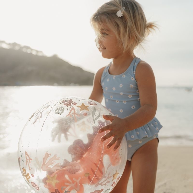 Little Dutch 3D Beach Ball - Ocean Dreams Pink