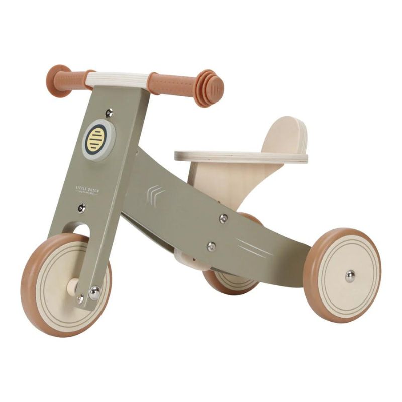 Little Dutch Wooden Tricycle  - Olive