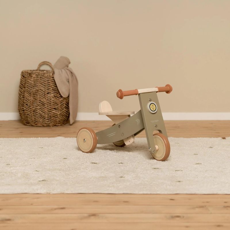 Little Dutch Wooden Tricycle  - Olive