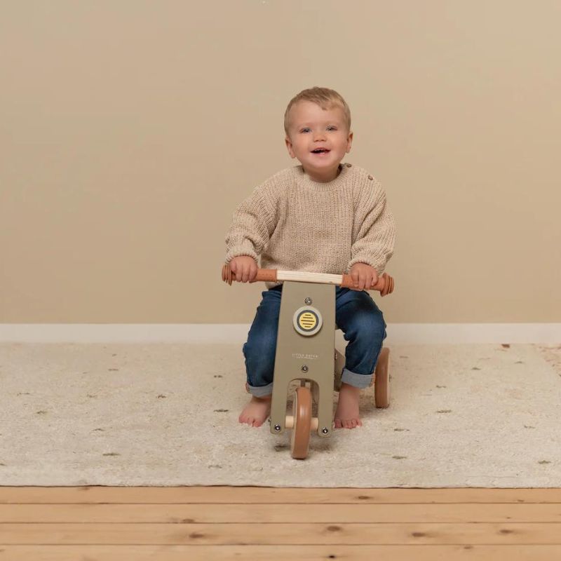 Little Dutch Wooden Tricycle  - Olive