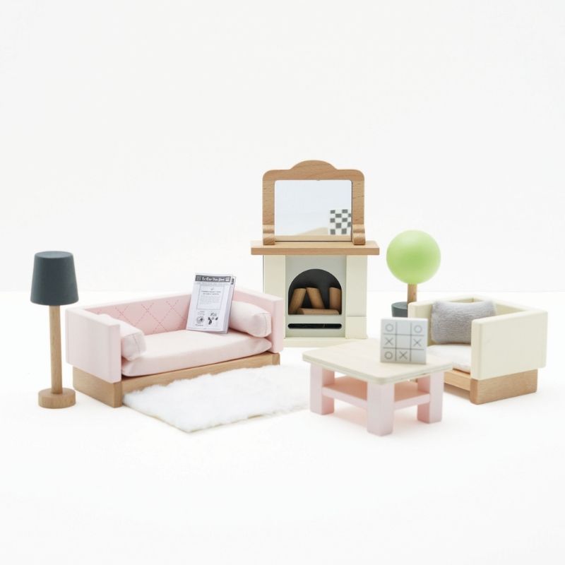 Le Toy Van Doll's House Living Room Furniture Set