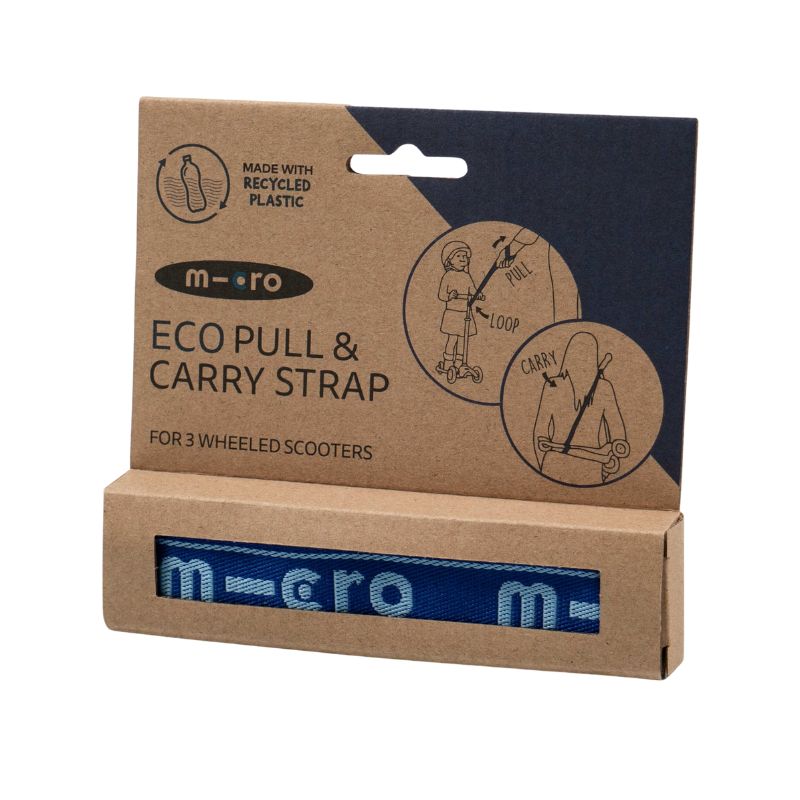 Micro Scooter Eco Pull & Carry Straps - Blue