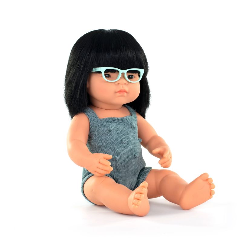 Miniland Doll With Glasses - Acacia 38cm