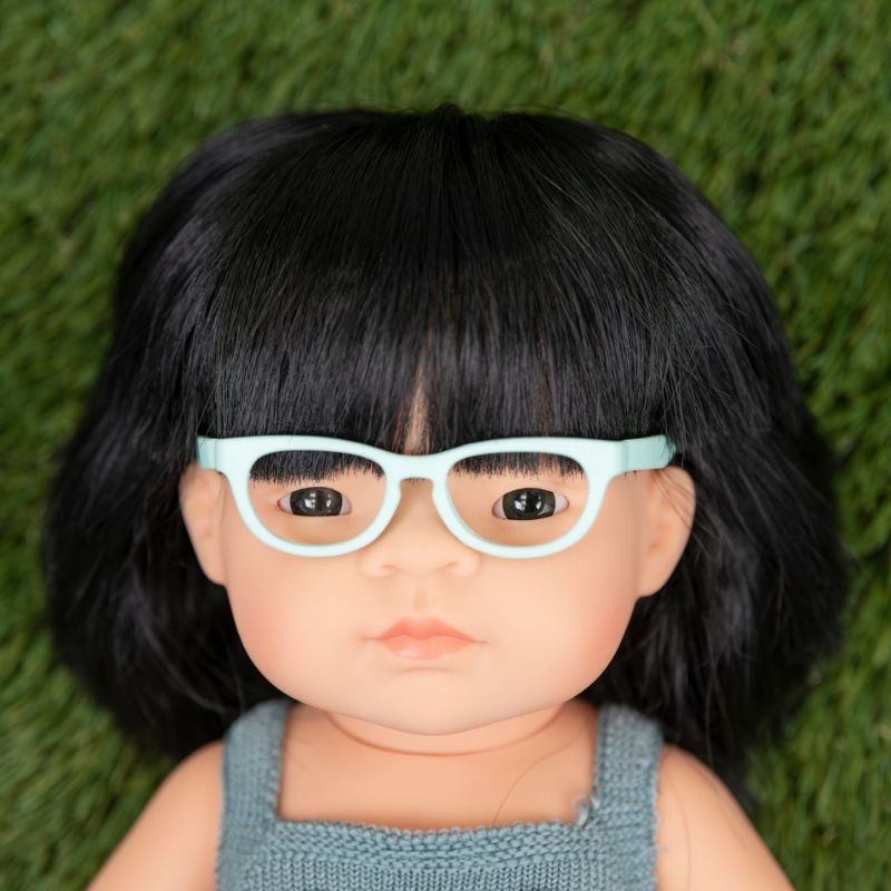 Miniland Girl Doll With Glasses - Acacia 38cm