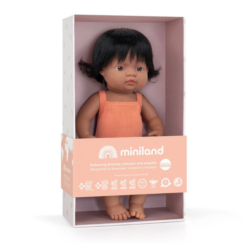 Miniland Girl Doll - Birch 38cm