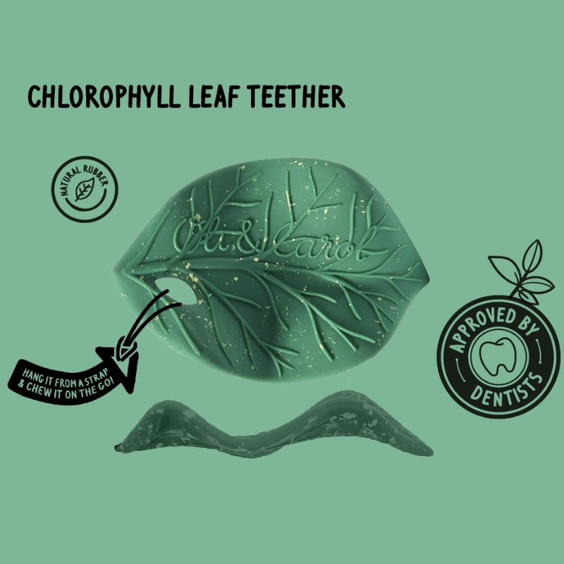 Oli & Carol Chlorophyll Leaf Teether