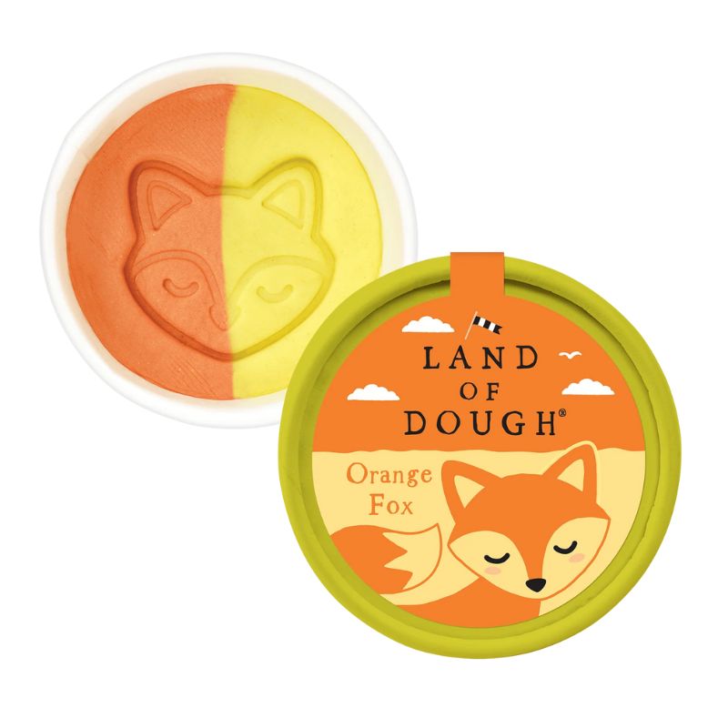 Land Of Dough Mini Pot - Orange Fox