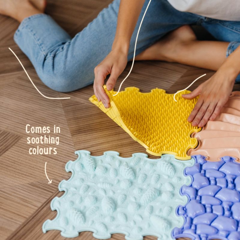 ORTOTO Puzzle Mats Set - Sensory & Calm Pastel