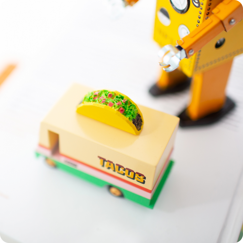 Taco food truck toy shop
