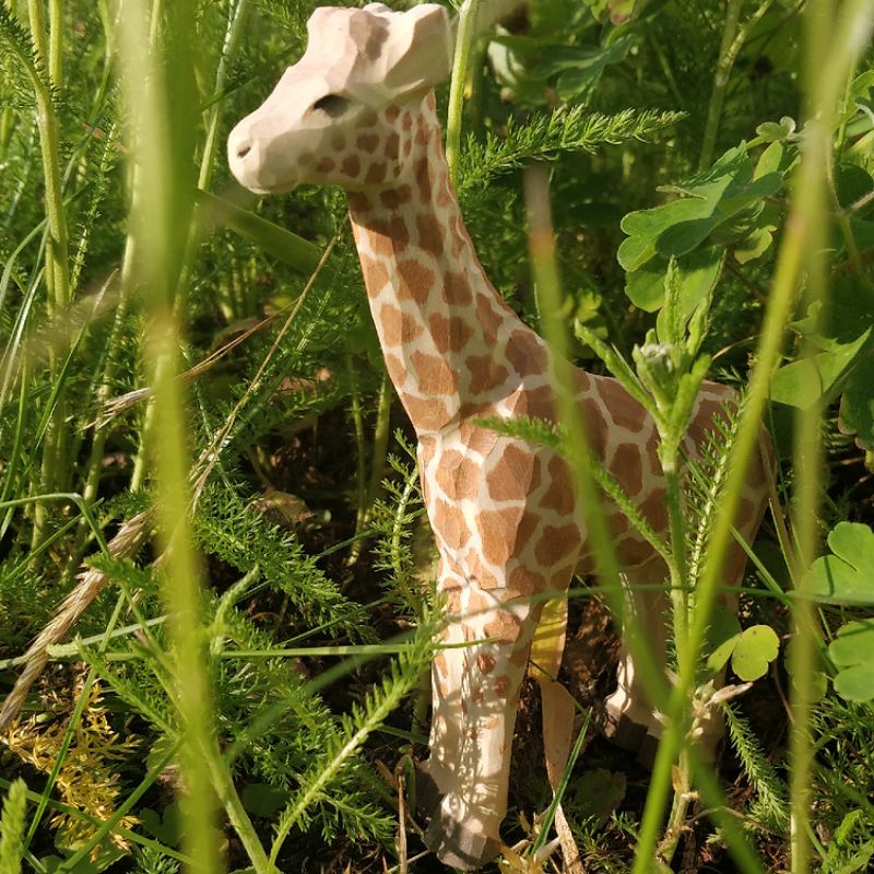 Wudimals Wooden Giraffe