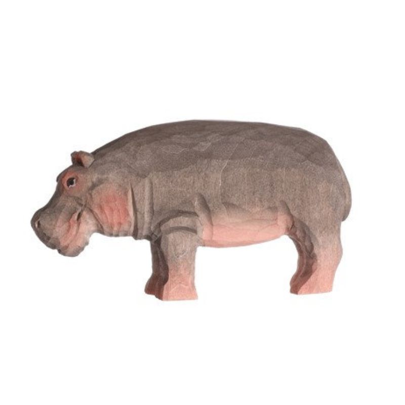 Wudimals Wooden Hippopotamus