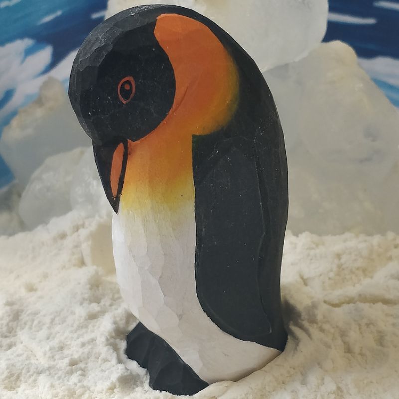 Wudimals Wooden Penguin