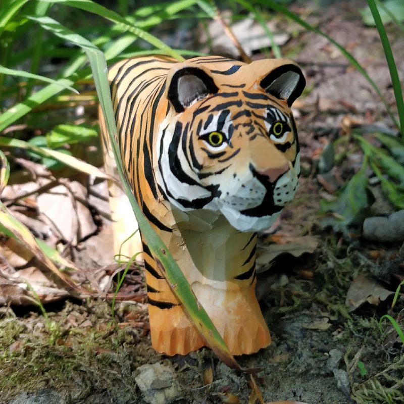 Wudimals Wooden Tiger