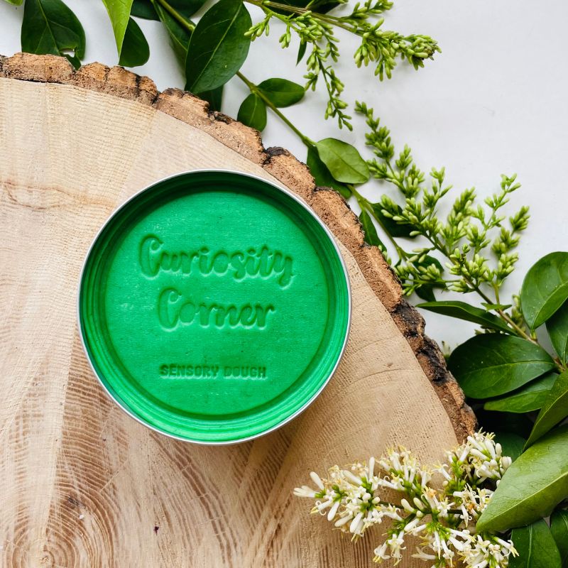 Curiosity Corner Sensory Dough - Leaf Zest Green