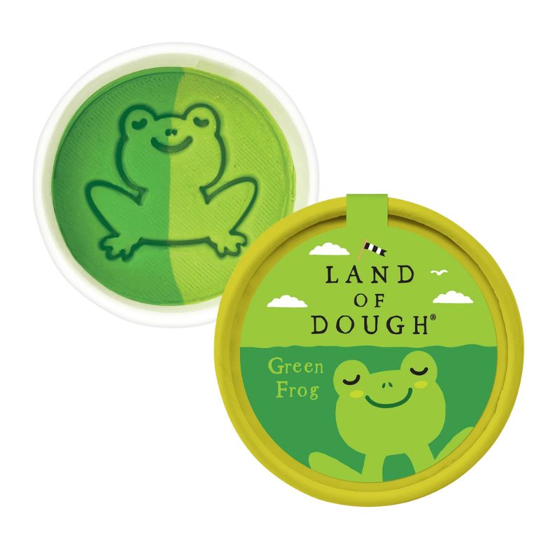 Land Of Dough Mini Pot - Green Frog