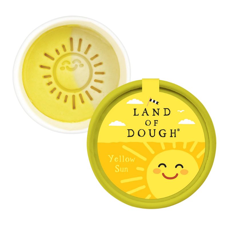 Land Of Dough Mini Pot - Yellow Sun