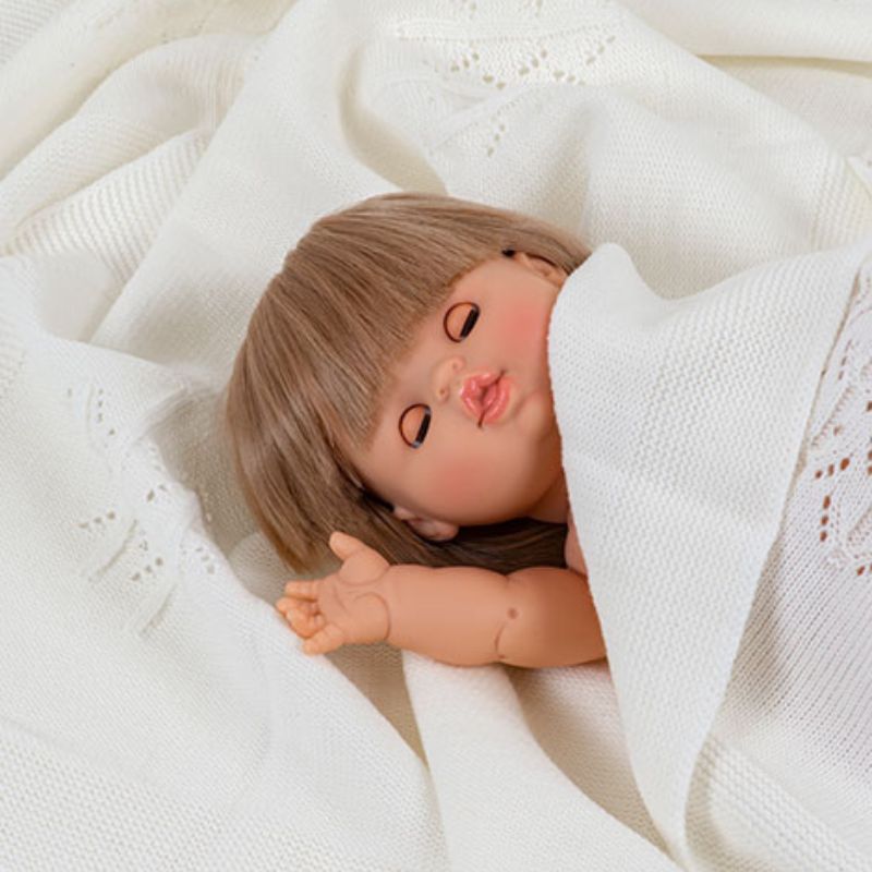 Minikane Girl Doll 34cm - Yz With Sleepy Eyes