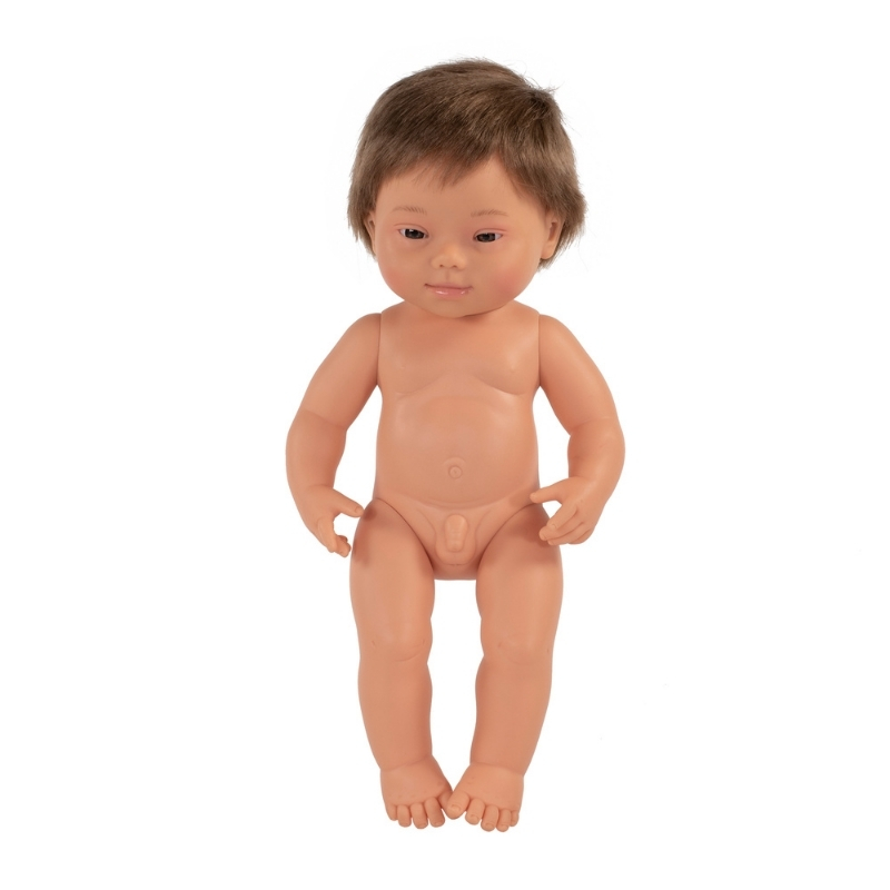 Miniland Doll With Down Syndrome - Maple 38cm