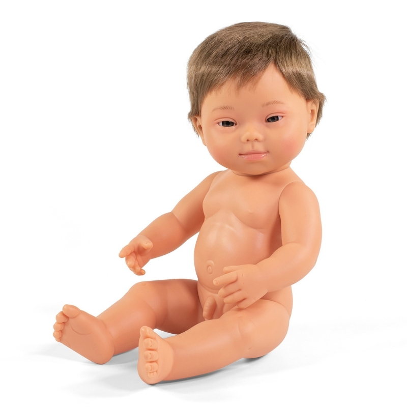 Miniland Doll With Down Syndrome - Maple 38cm