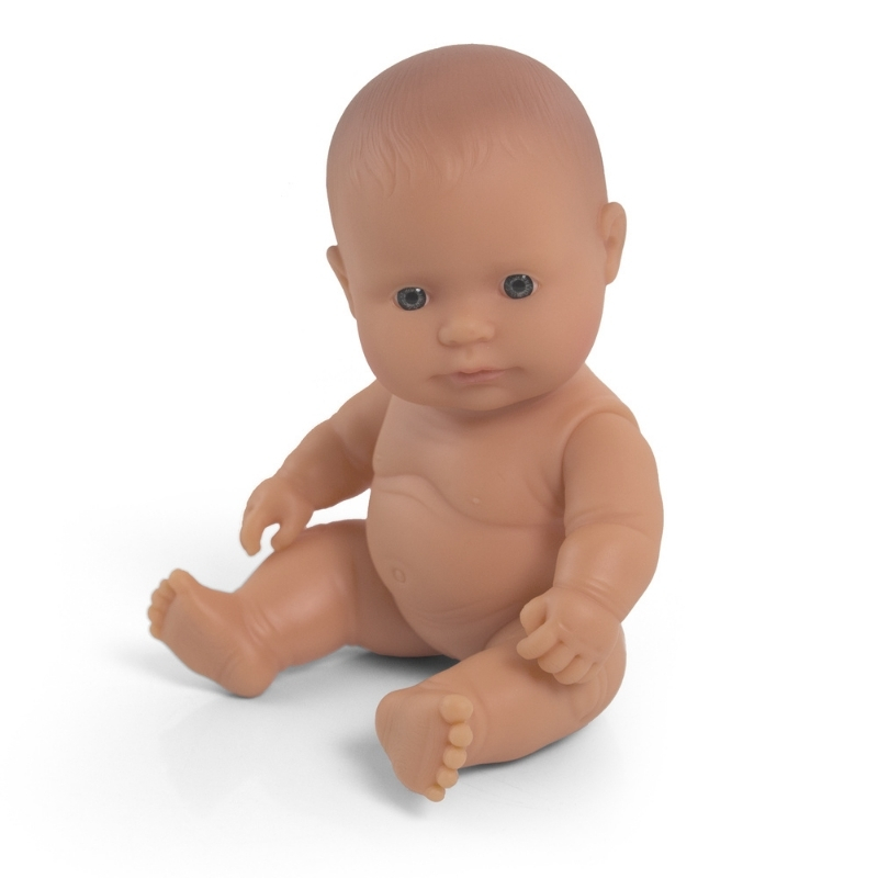 Miniland Baby Doll - Cinnamon 21cm