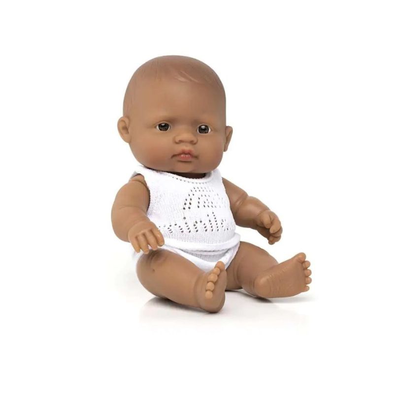 Miniland Baby Boy Doll - Bay 21cm