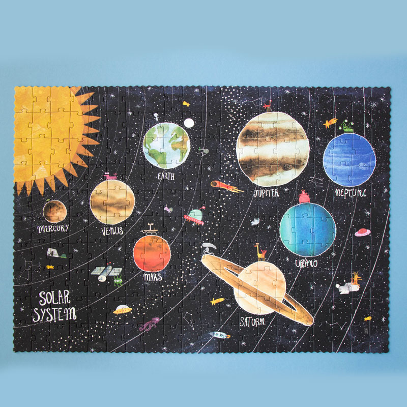 Londji Discover The Planets Glow In The Dark Puzzle