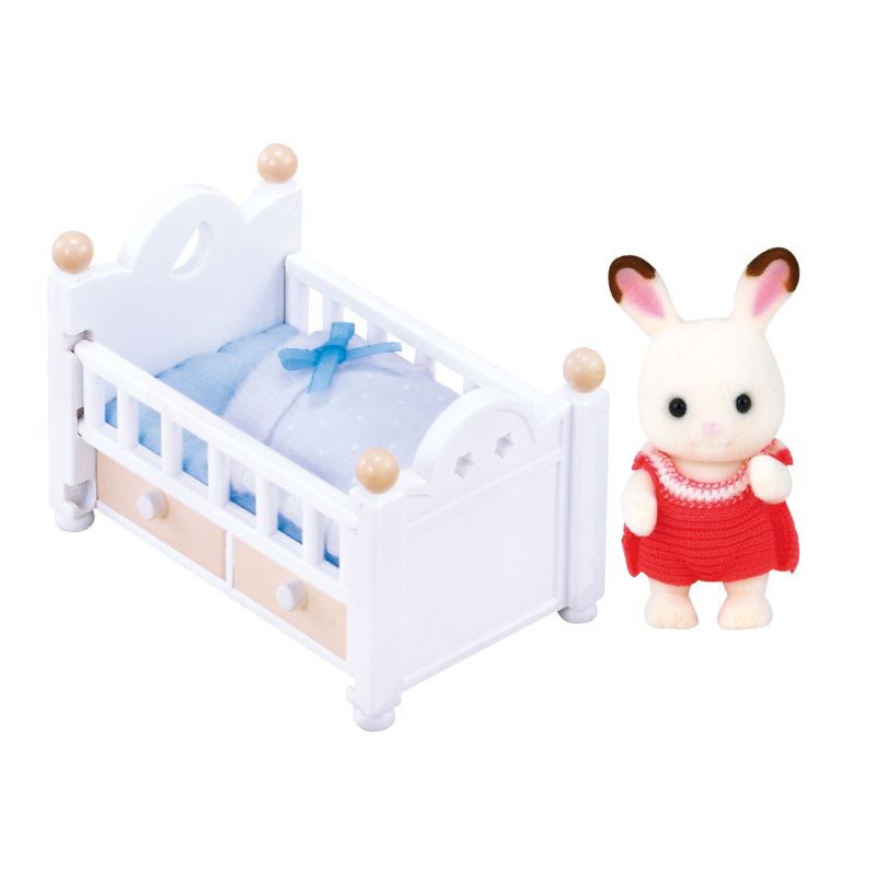 Sylvanian Families Chocolate Rabbit Baby Set The Kid Collective
