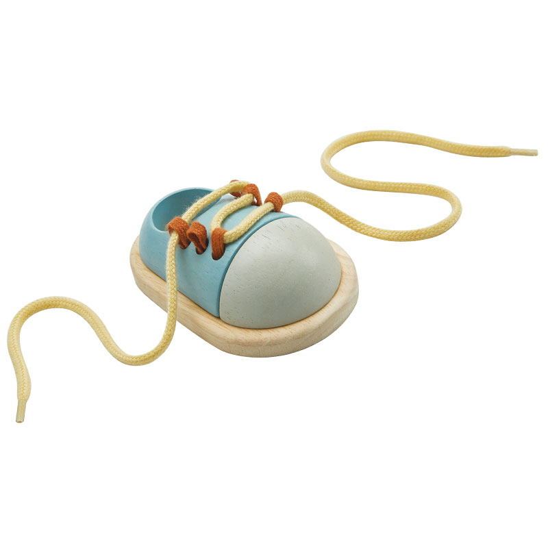 Plan Toys Tie Up Shoe - Orchard Collection