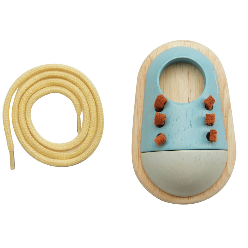 Plan Toys Tie Up Shoe - Orchard Collection
