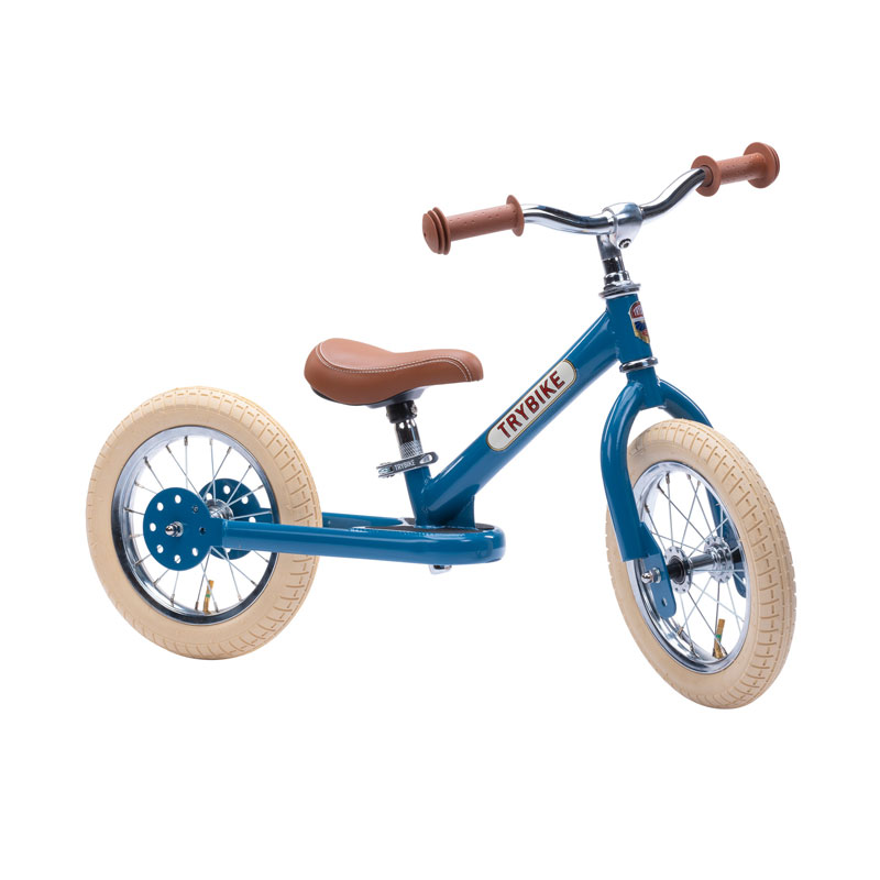 Trybike Steel 2-In-1 Balance Trike - Vintage Blue